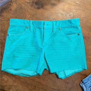 Carve Designs Turquoise Jean Shorts